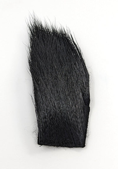 Nature's Spirit Speckled Moose Body Hair 2" x 3" Black Hair, Fur