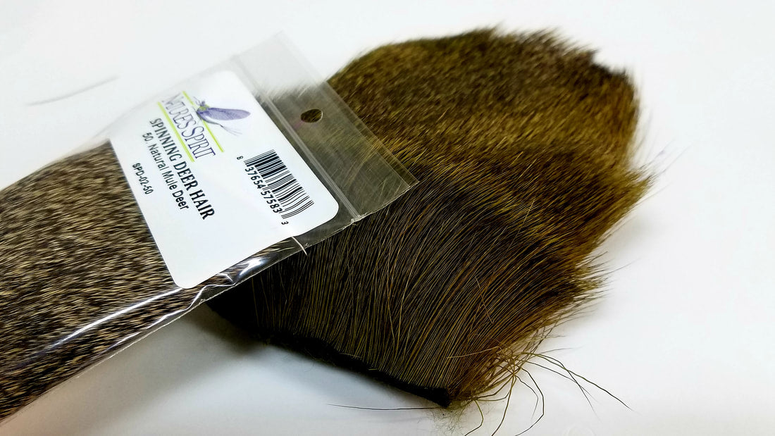 Nature's Spirit Spinning Deer Hair 2x3" Hair, Fur