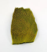 Nature's Spirit Spinning Deer Hair Dyed 3" x 4" Fl Chartreuse Hair, Fur