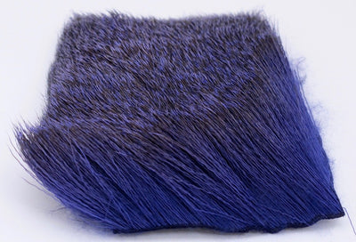 Nature's Spirit Spinning Deer Hair Dyed 3" x 4" Purple Hair, Fur
