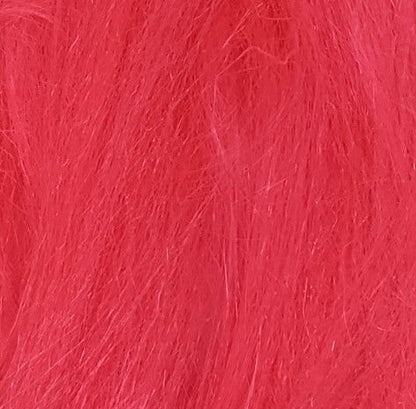 Nature's Spirit Synthetic Yak Hair Fluorescent Hot Pink Flash, Wing Materials