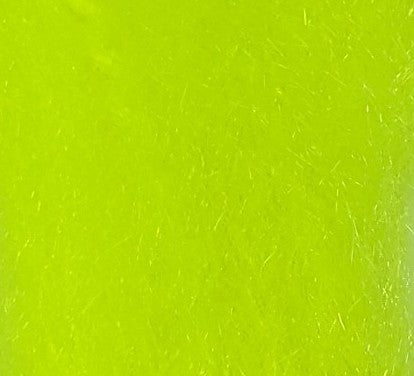 Nature's Spirit Synthetic Yak Hair Fluorescent Yellow Chartreuse Flash, Wing Materials