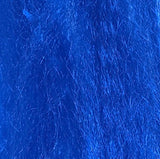 Nature's Spirit Synthetic Yak Hair Royal Blue Flash, Wing Materials