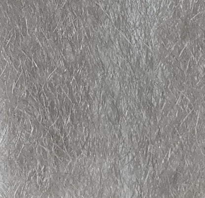 Nature's Spirit Synthetic Yak Hair Silver Gray Flash, Wing Materials