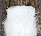 Nature's Spirit Turkey Flats White Saddle Hackle, Hen Hackle, Asst. Feathers