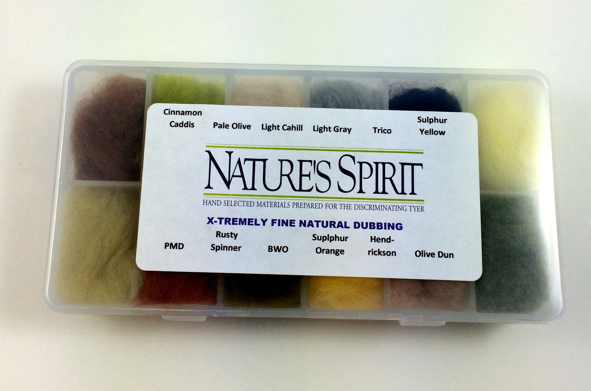 Nature's Spirit X-tremely Fine Dubbing Dispenser - 12 colors Default Dubbing