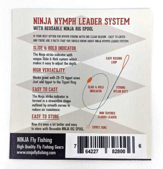 Ninja Indicator Leaders 7.5' Leaders & Tippet