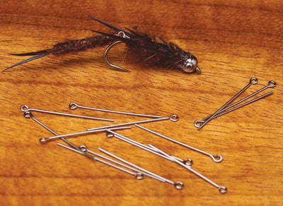 Nymph Head Articulated Wiggle Tail Shank 20 Pack Hooks