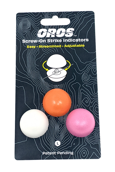 Oros Strike Indicator 3-pack Multi-Color Medium – Dakota Angler