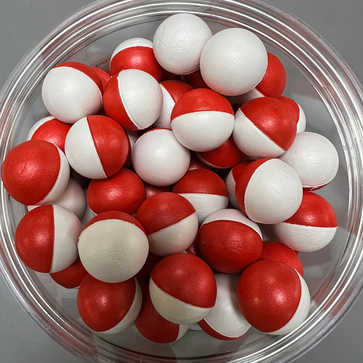 Oros Strike Indicators- Singles Red/White – Dakota Angler & Outfitter