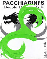 Pacchiarini's Double Dragon Tails Fl Chartreuse Legs, Wings, Tails