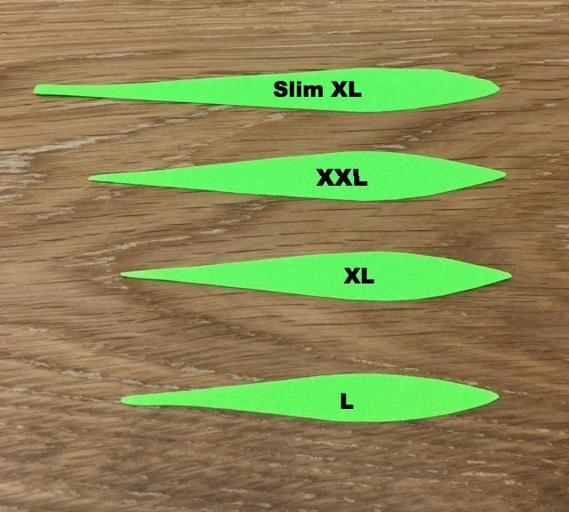 Pacchiarini's Wave Tails Sizes 