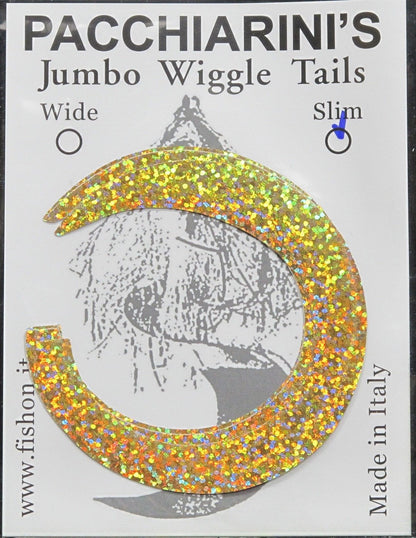 Pacchiarini's Jumbo Slim Wiggle Tails Holo Gold