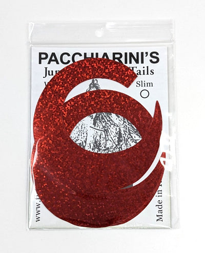 Pacchiarini's Wiggle Tails Jumbo Wide Holo Red Legs, Wings, Tails
