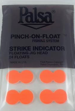 Palsa Stick-On Strike Indicators Fl. Orange Strike Indicators