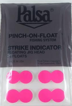 Palsa Stick-On Strike Indicators Fl. Pink Strike Indicators