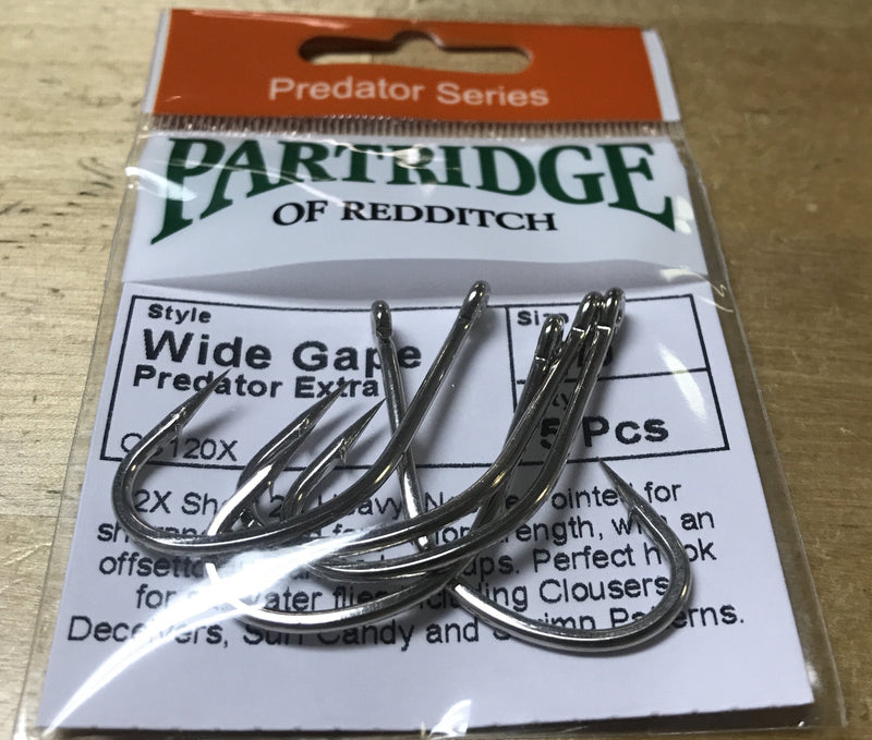 Partridge CS86XR Universal Predator X Hook Red 4/0 – Dakota Angler