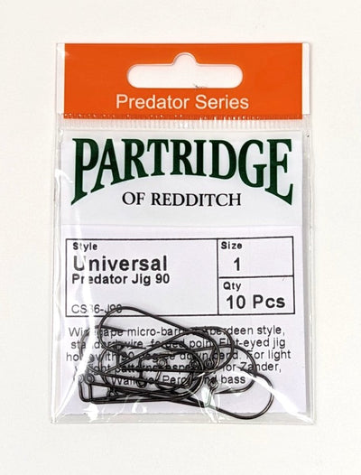 Partridge CS86-J90 Universal Predator Jig 90 Hook 1 Hooks