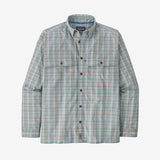 Patagonia Island Hopper Long Sleeve Shirt Down river: Steam Blue / M Sportswear