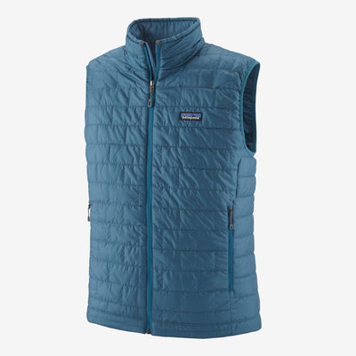 Patagonia Men's Nano Puff Vest Wavy Blue / M Outerwear