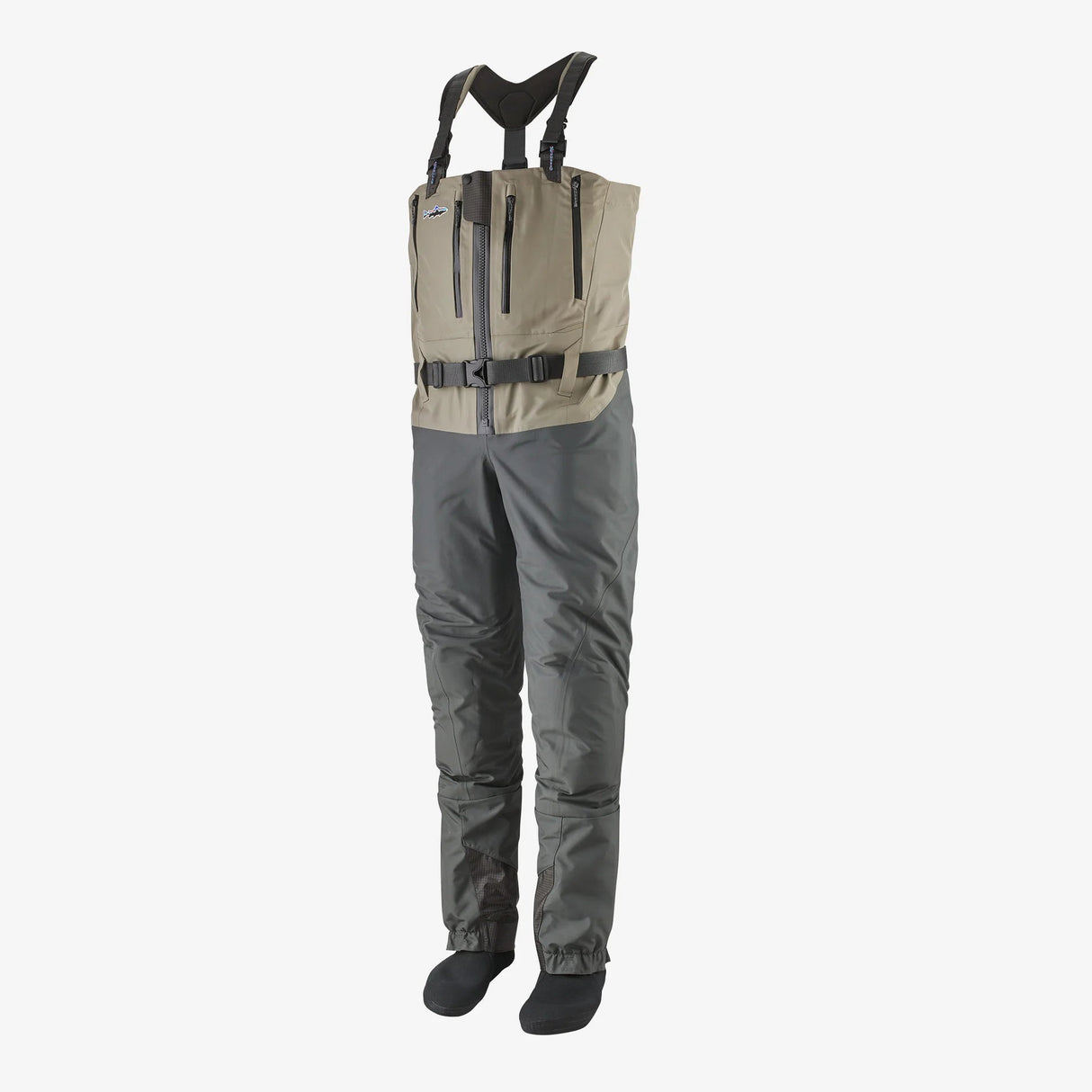 Patagonia Swiftcurrent Expedition Zip Front Waders Rock River Green / MRM Waders