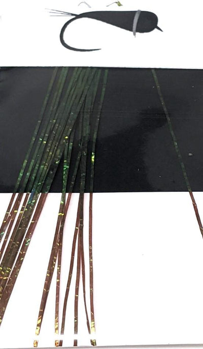 Perdigonmania Iridescent Strips 07 Brown Flash, Wing Materials