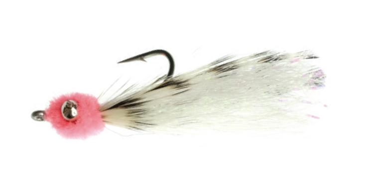 Pink Puff Bonefish Fly 6 Flies