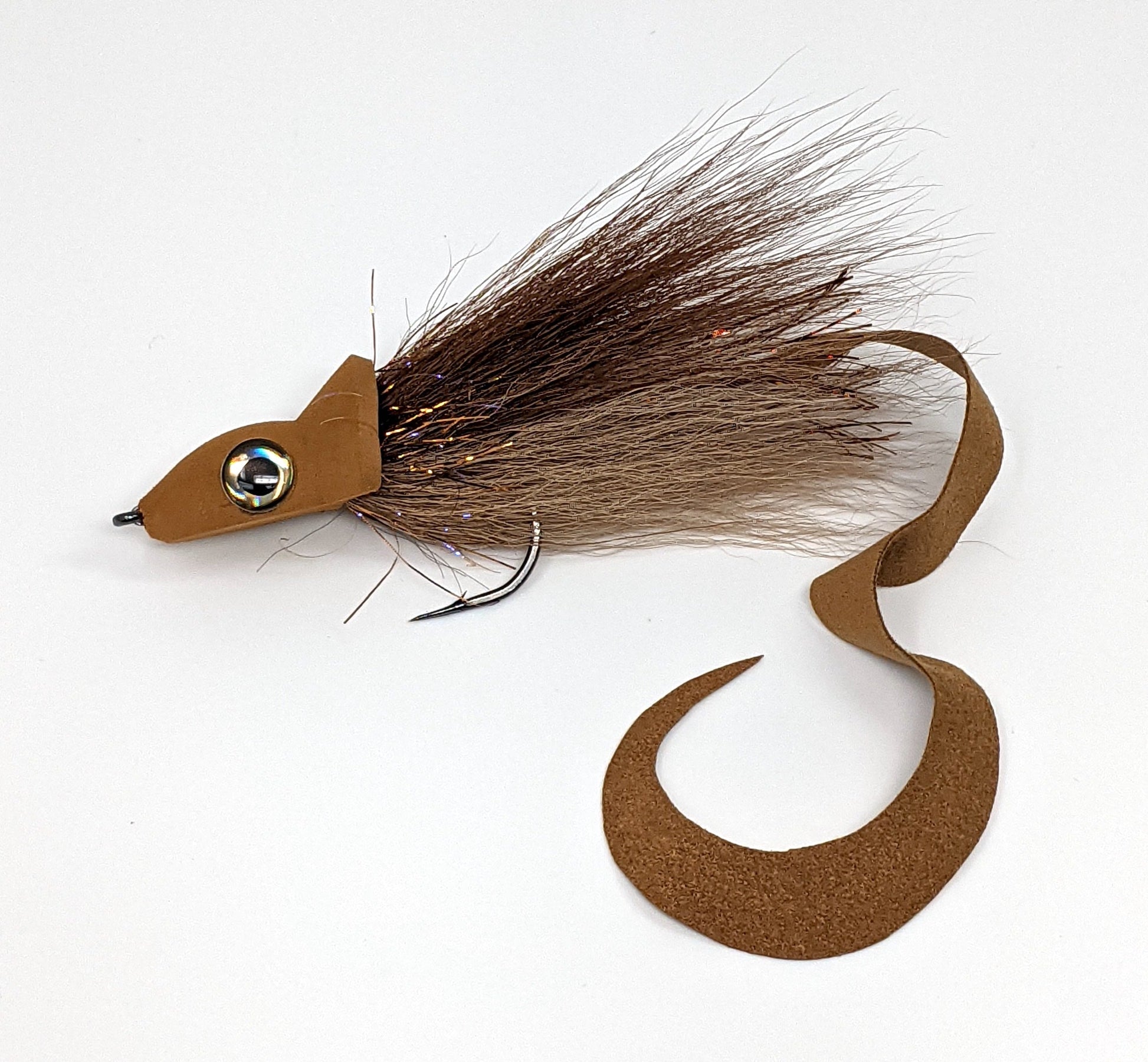 PJ's Moose Rocket Cinnamon/Tan / 5/0 Flies