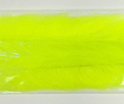 Polar Fiber Brush Electric Yellow / 3" Chenilles, Body Materials