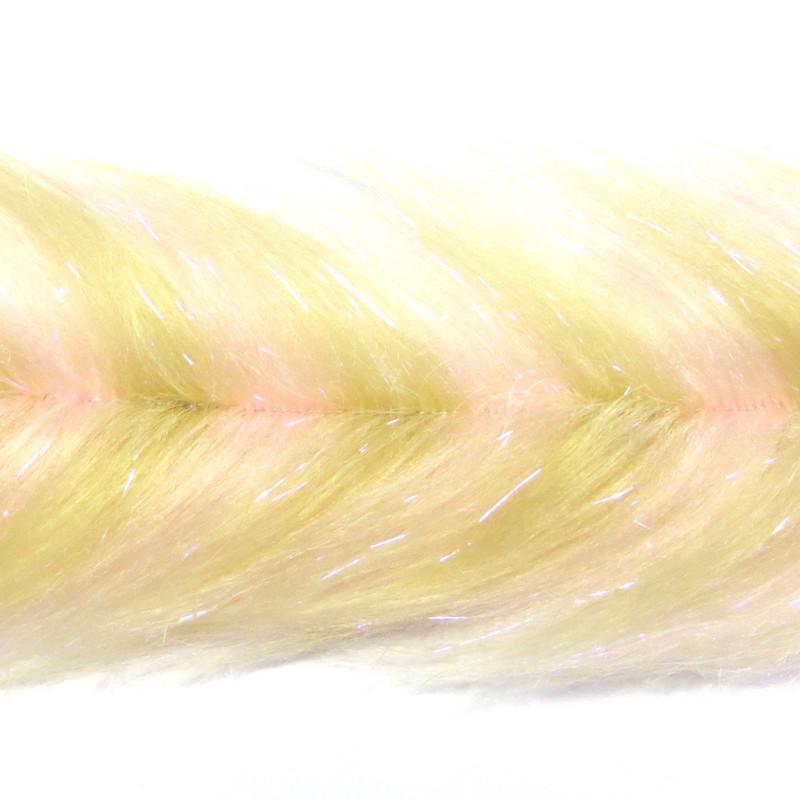 Polar Fiber Brush Pink/Shrimp / 1.5" Chenilles, Body Materials