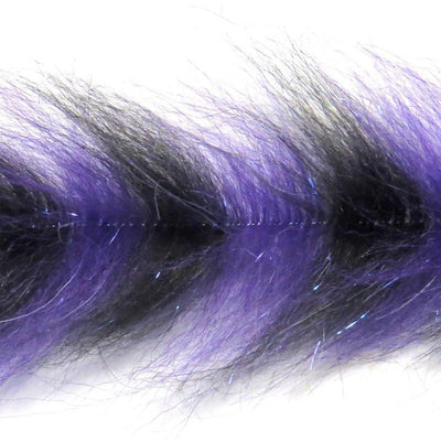 Polar Fiber Brush Purple/Black / 1.5" Chenilles, Body Materials