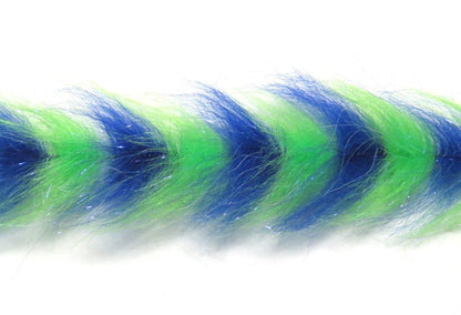 Polar Fiber Brush Royal Blue/Chart / 1.5" Chenilles, Body Materials