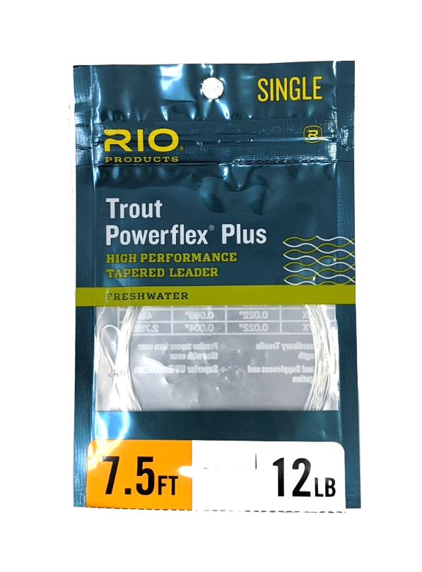 Powerflex Plus 7.5' Leader Single Leaders & Tippet