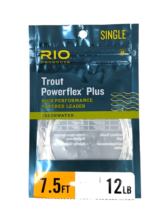 Powerflex Plus 7.5' Leader Single Leaders & Tippet