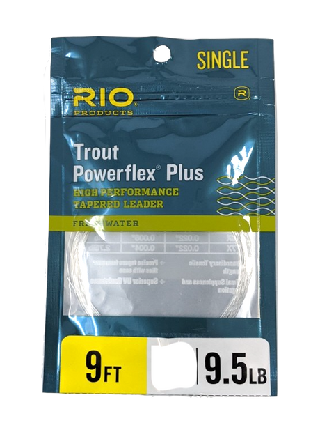 Powerflex Plus 9' Leader Single Leaders & Tippet