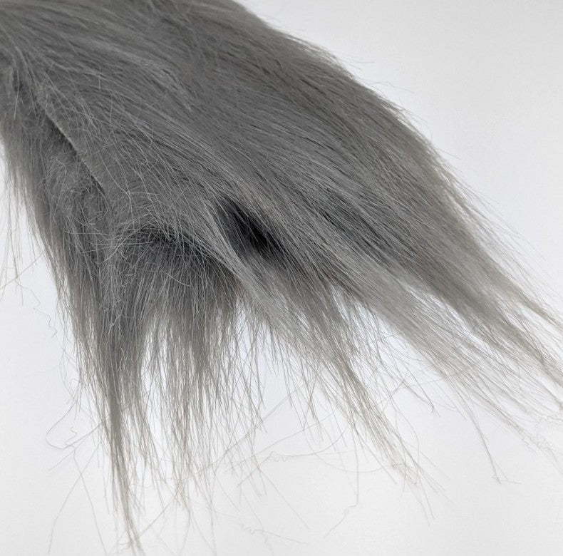 Premium Craft Fur Grey Hair, Fur