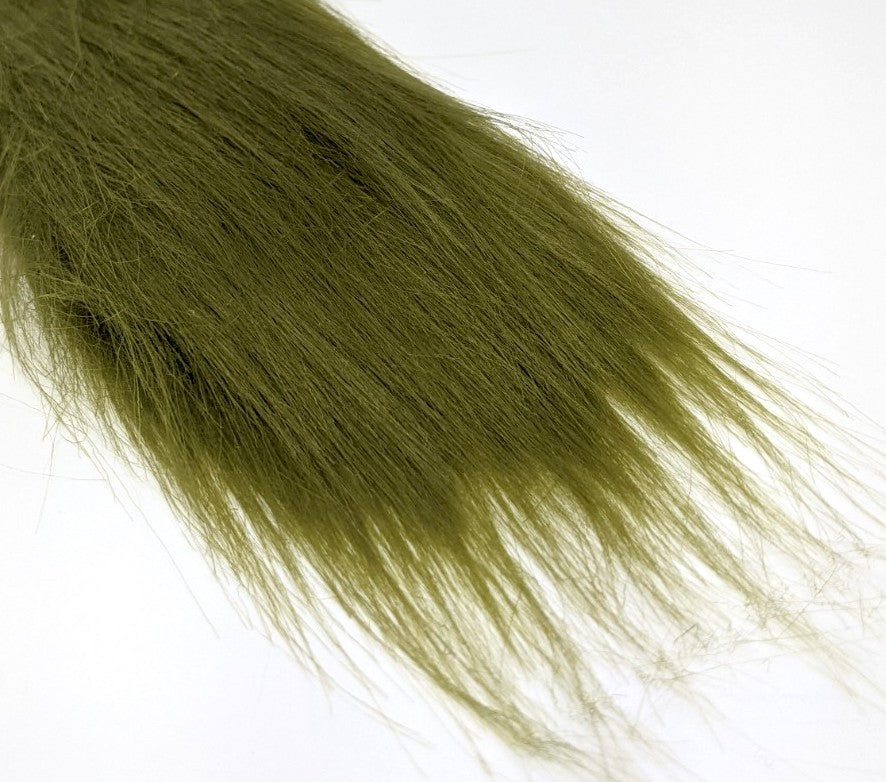 Premium Craft Fur Olive Hair, Fur