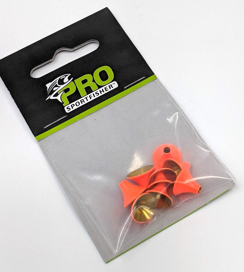 Pro Sportfisher Pro Conedisc Ultra Orange / Medium 8mm Beads, Eyes, Coneheads