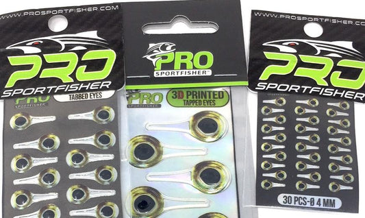 Pro Sportfisher Pro Tabbed Eyes