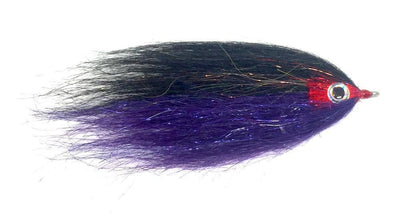 Rainy's CF Baitfish Black/Purple / 2/0 Flies