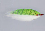 Rainy's CF Baitfish Chart/White / 2/0 Flies