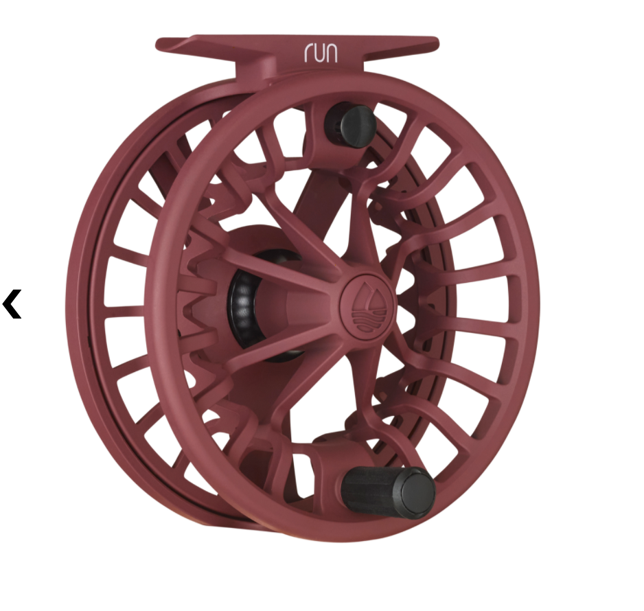 Redington Run Fly Reel Burgundy / 3/4 Fly Reel