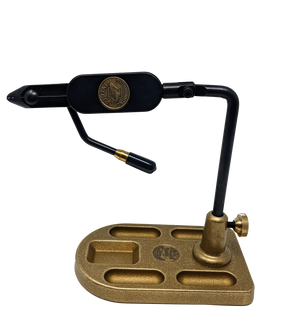 Regal Medallion Series Big Game Jaw with Bronze Pocket Base Fly Tying Vises