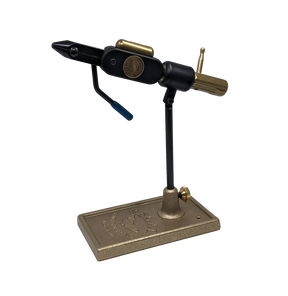Regal Revolution Vise Big Game Jaw Bronze Traditional Base Fly Tying Vises