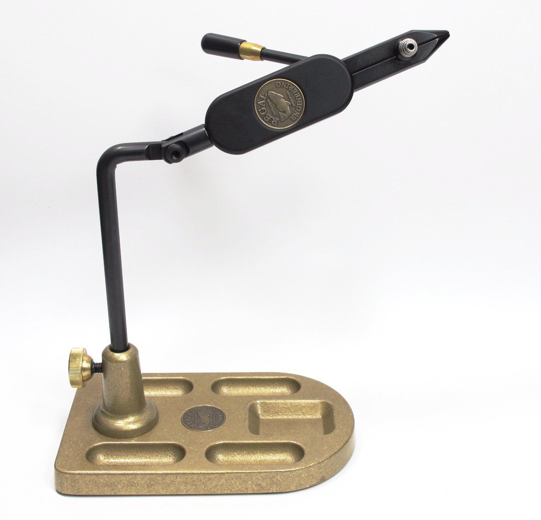 Regal Traditional Head Vise with Bronze Pocket Base- RPBR-10P Fly Tying Vises