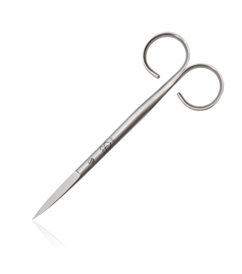 Renomed Fly Tying Scissors FS5 Large - Straight Pointed Fly Tying Tool