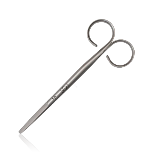 Renomed Fly Tying Scissors FS7 Large - Straight Rounded Fly Tying Tool