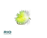 RIO Blob White/Chartreuse / 10 Flies