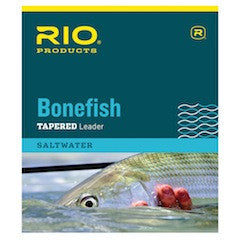 Rio Bonefish Leader 10ft 3 pack Fly Fishing Saltwater