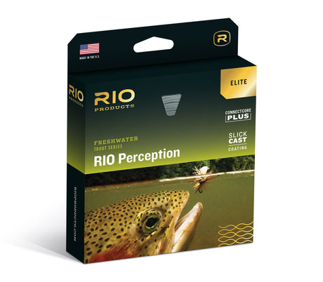 Rio Elite Perception Fly Line Green/Camo/Gray / WF3F Fly Line